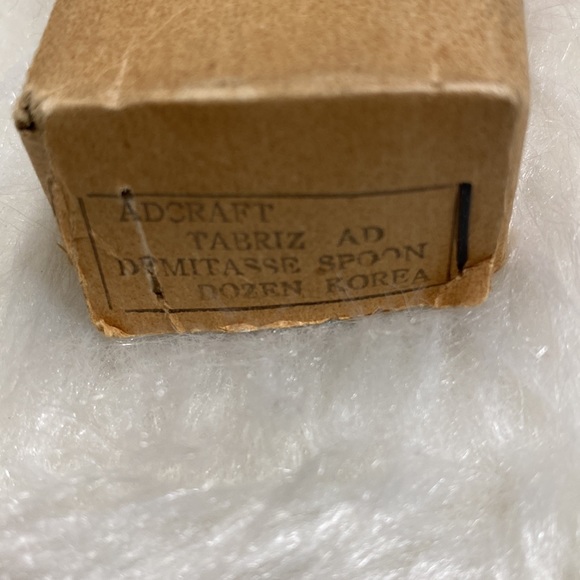 Adcraft Demitasse 10pc Gold Plated Mini Spoons - Picture 7 of 9